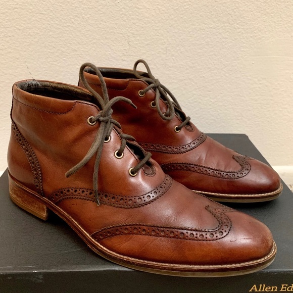 cole haan wingtip boots